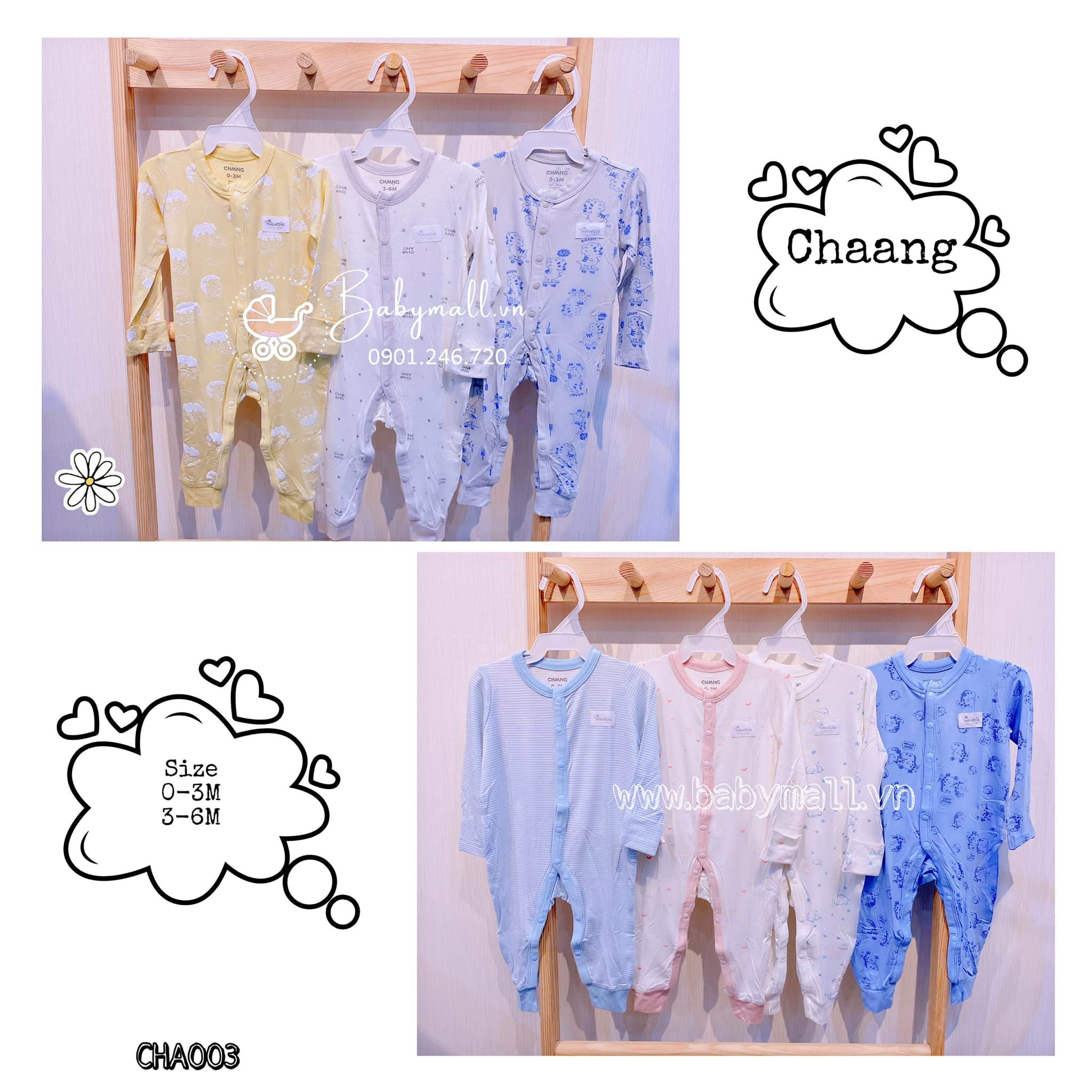 Body dài cài giữa CHAANG