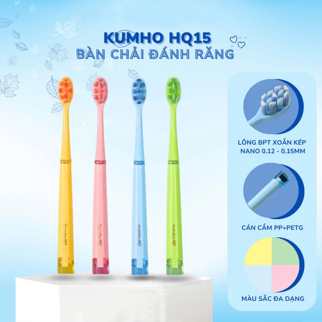Combo 3 Bàn Chải Đánh Răng Hàn Quốc Kumho HQ15_thumbnail_5