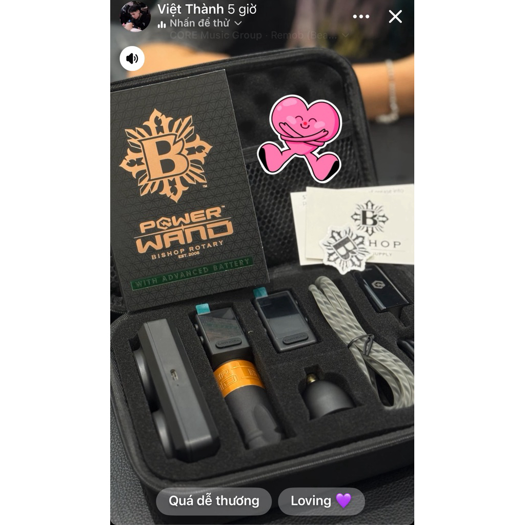 The BISHOP Power Wand with Advanced Battery Full Set - Hàng mới về - Đập Hộp 🗃️_thumbnail_6