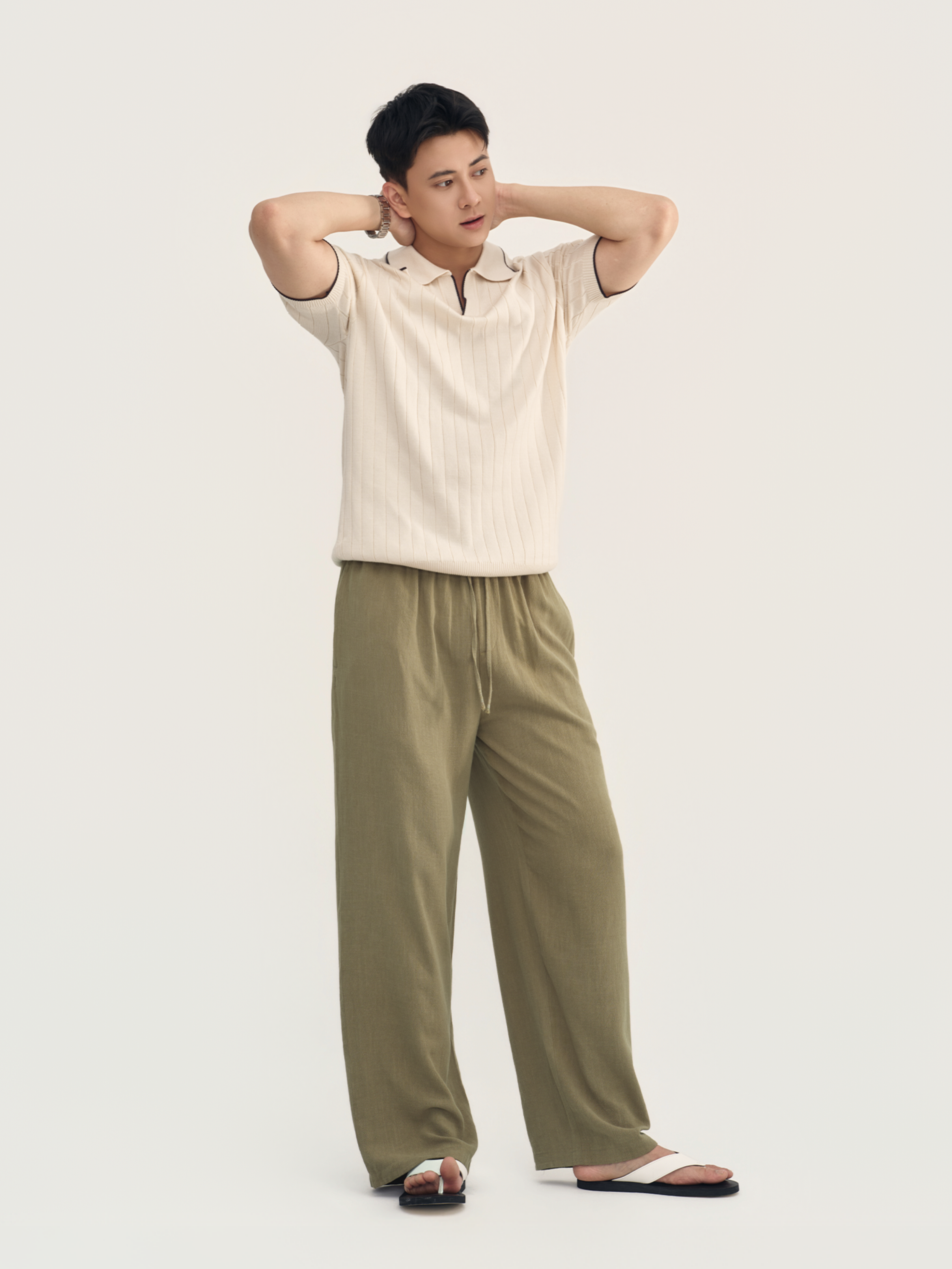 Quần Dài Tiago Vải Linen Form Wide Leg_thumbnail_8