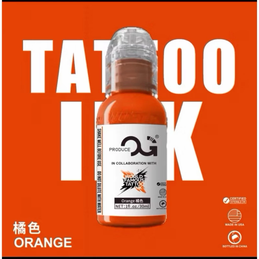 OG x World Famous Ink - Orange