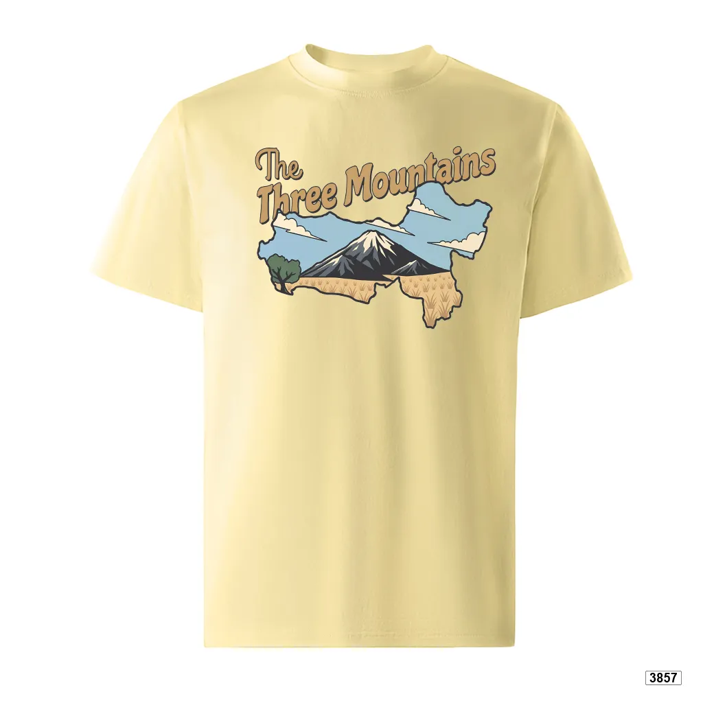 Áo thun nam form rộng streetwear Three Mountains TeePrint 3857_thumbnail_0