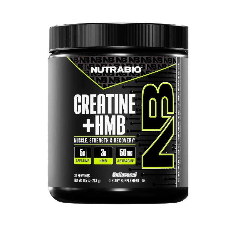 NutraBio Creatine + HMB, 30 Servings