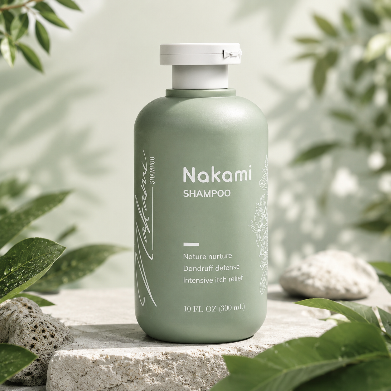 Nakami Anti-Dandruff Shampoo, Dandruff Remover, Anti-Fungal, Anti Itchy No.1 Japan 300mL_thumbnail_1
