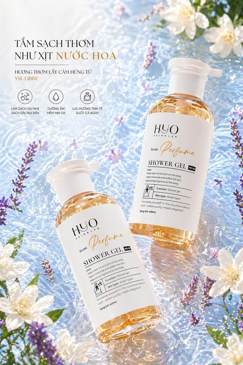 [T180] PERFUME SHOWER GEL 450ML - HYO SKIN & LAB_thumbnail_2