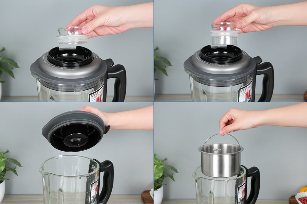 Máy làm sữa hạt và Xay Chân Không Mishio MK307 800W 1.75L_thumbnail_7