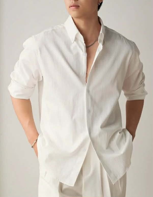 Áo Sơ Mi Dài Tay Enzo Vải Oxford Cổ Button Down Form Relaxed_thumbnail_19
