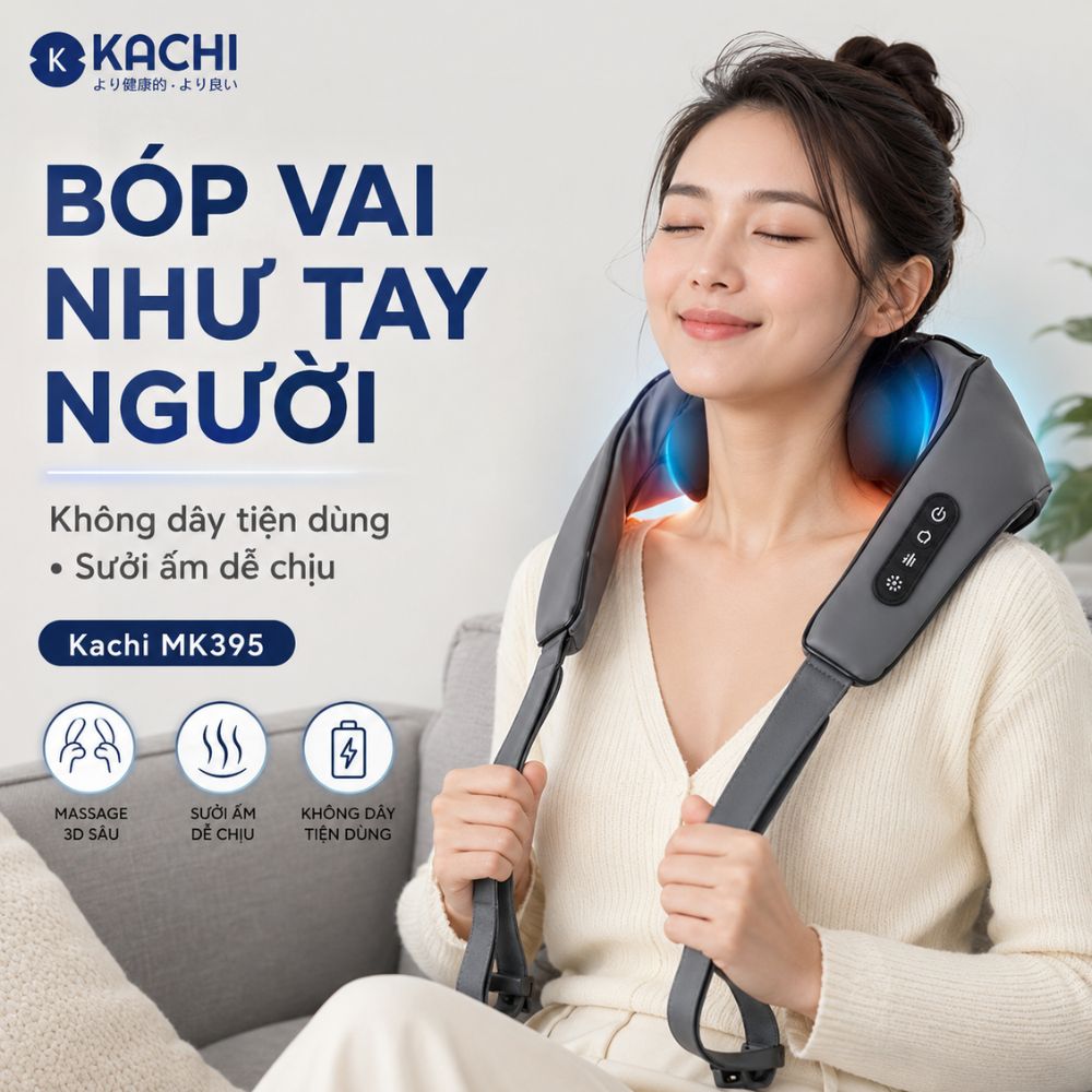 Máy massage cổ vai gáy Kachi MK395