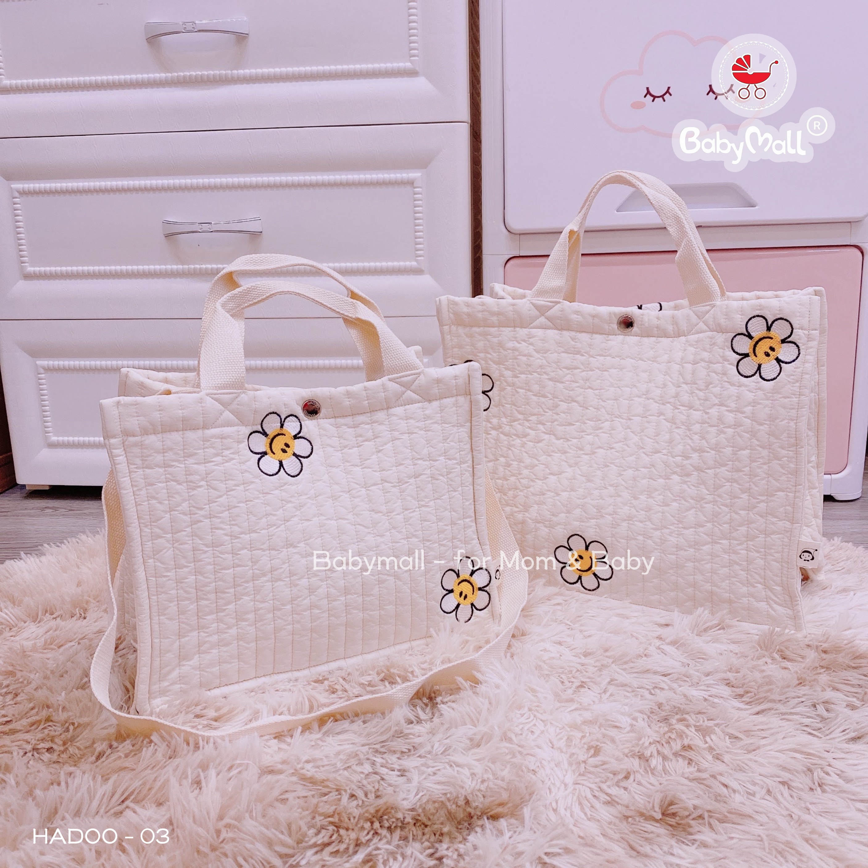 Túi bỉm sữa handmade HADOO KOREA_thumbnail_2