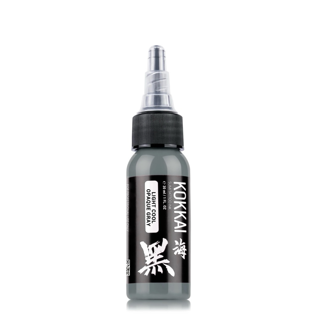 Cool Opaque Gray Set (1/2oz) - Kokkai Sumi Ink_thumbnail_4
