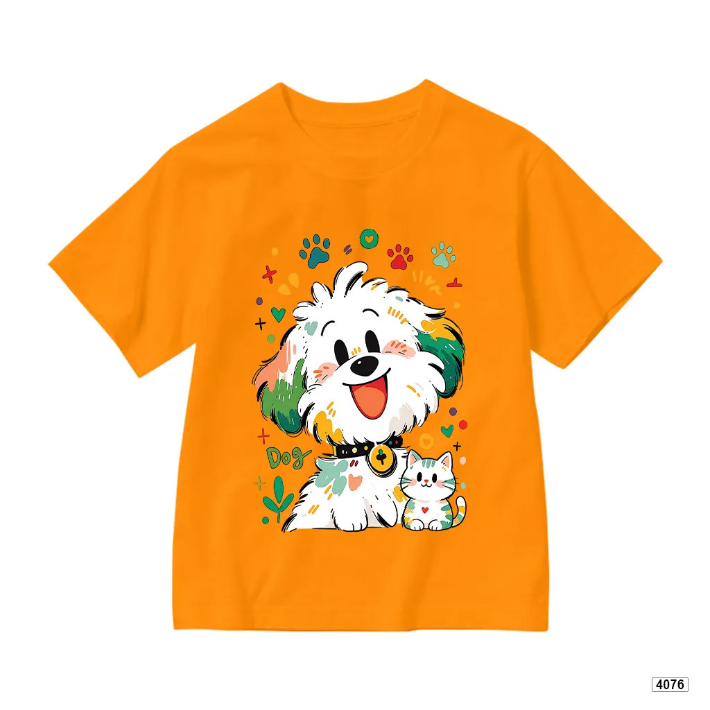 Áo thun bé trai bé gái Cún cầu vòng đáng yêu Kado 4076_thumbnail_14