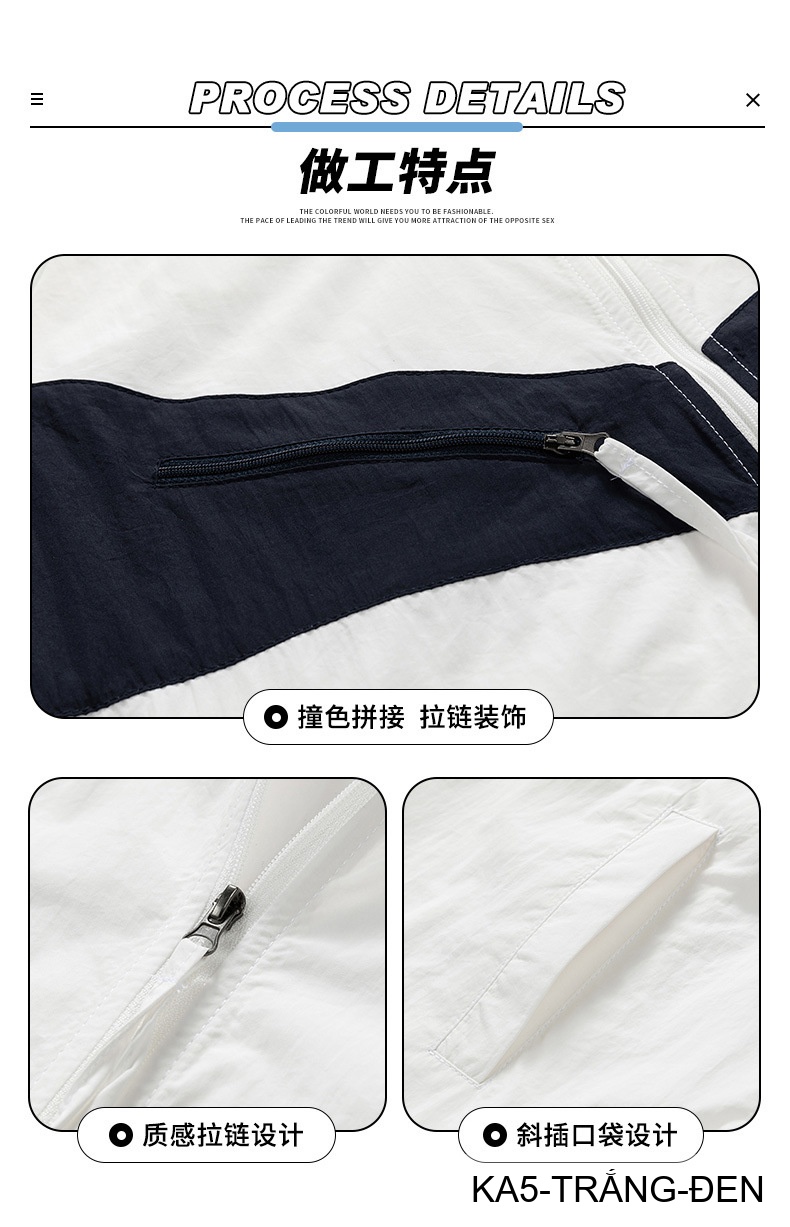 KA5 - Áo Khoác Chống Nắng Mùa Hè 2025 Phong Cách Nhật Bản, Thoáng Khí, Có Mũ, Size Lớn_thumbnail_20