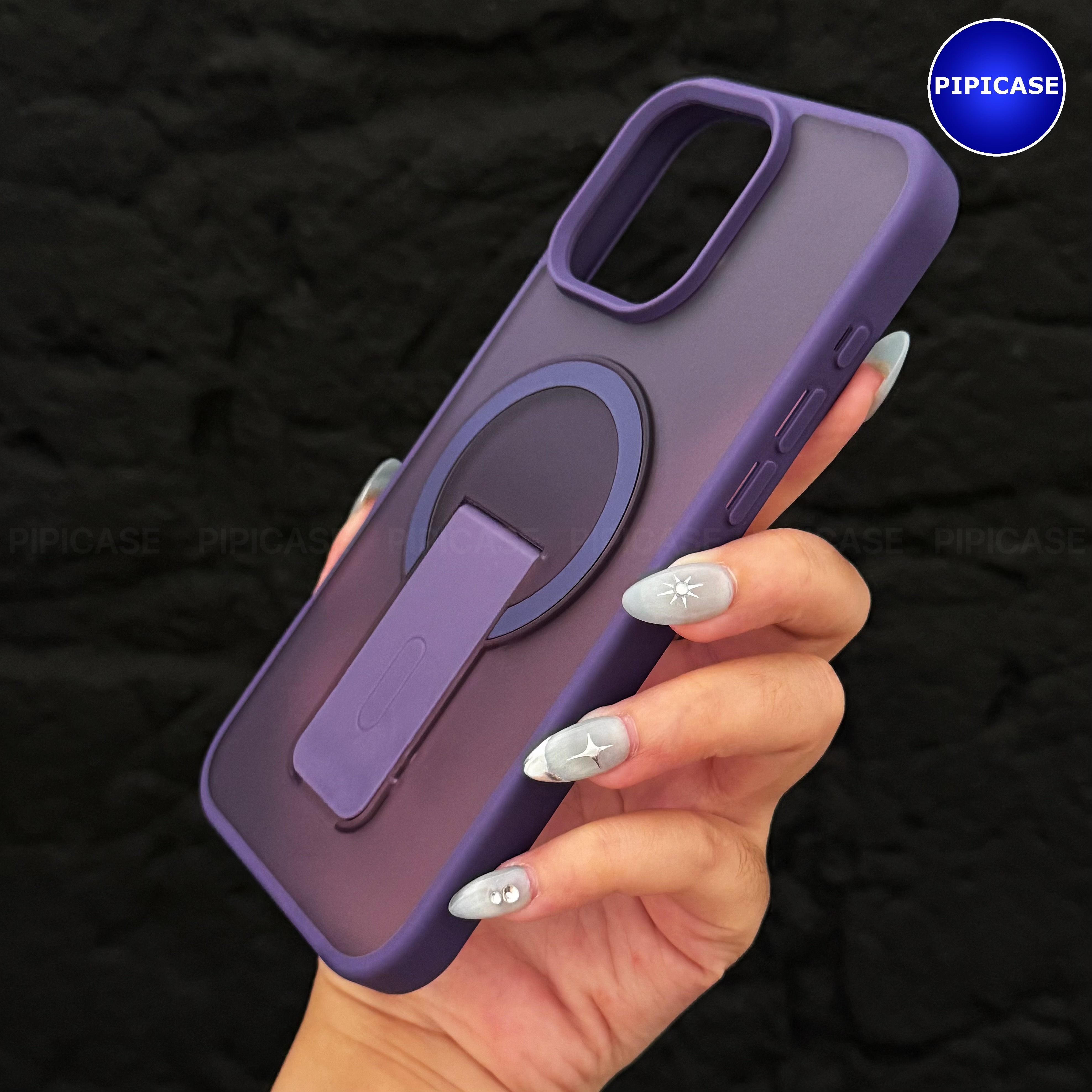 Ốp Lưng iPhone 16 Pro Max - Quin - Tím Đậm_thumbnail_16