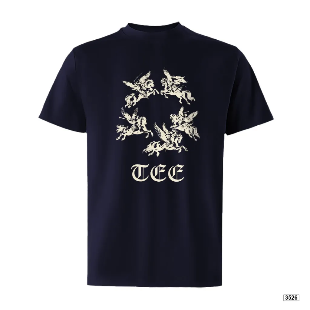 Áo thun nam form rộng Angel Horse TeePrint 3526_thumbnail_12