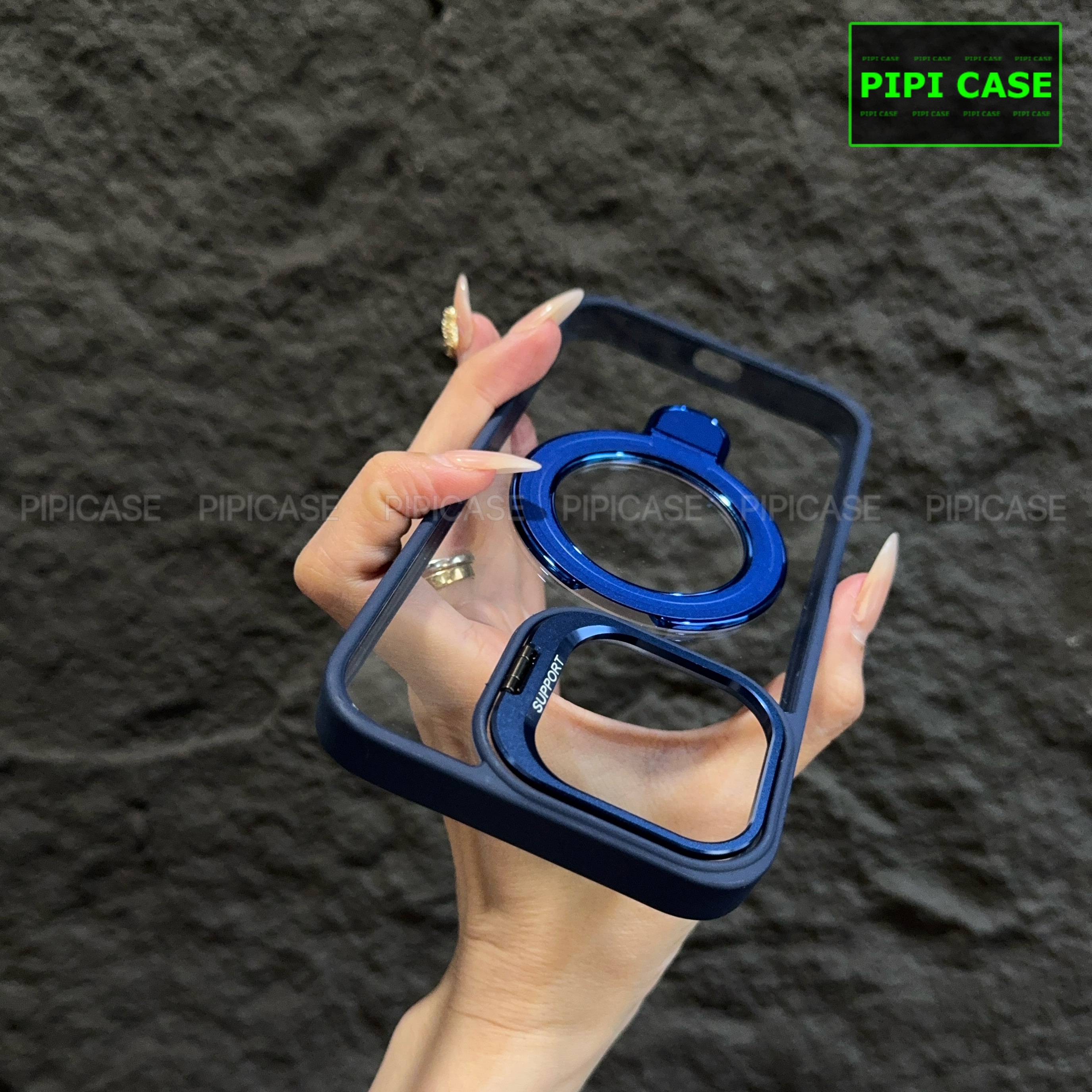 Ốp Lưng iPhone 12 Pro Max - Super Gone - Xanh Dương_thumbnail_6