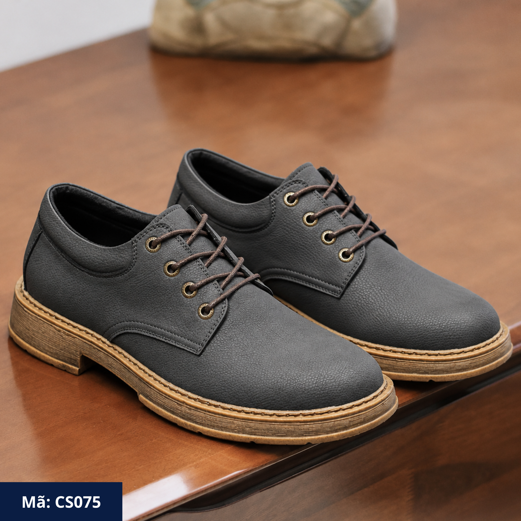 Giày da cao cấp CS075