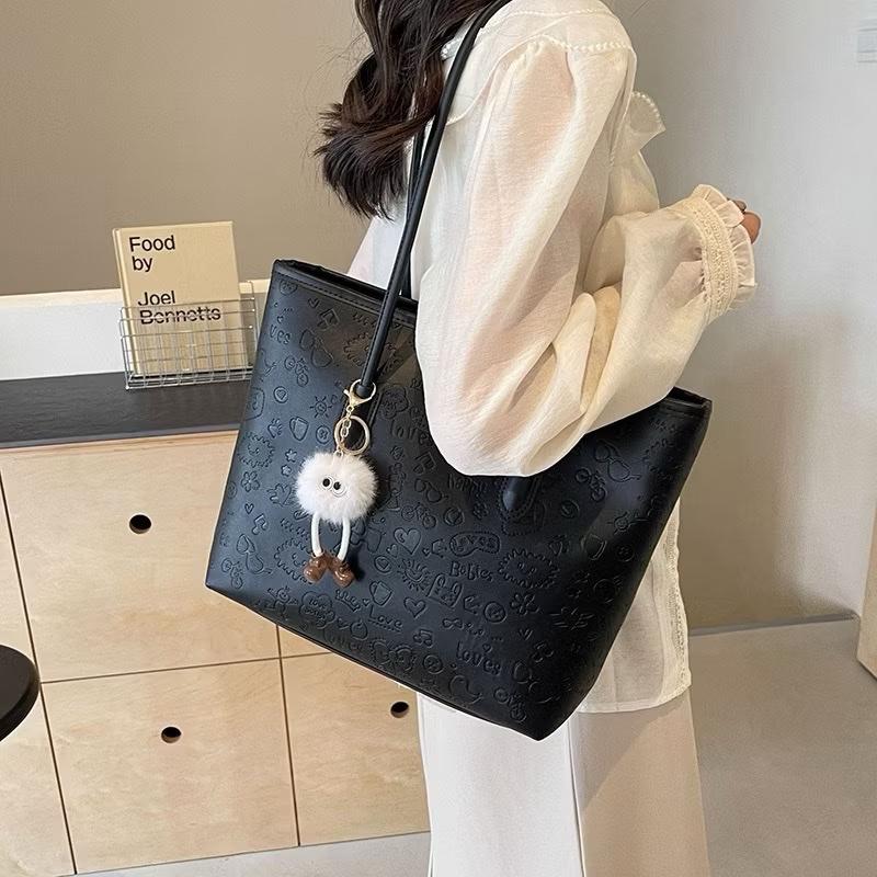 [Tặng Charm] Túi Xách Nữ Tote Cunbag Nổi Hoa Văn Phong Cách Hàn Quốc  CUN848_thumbnail_2