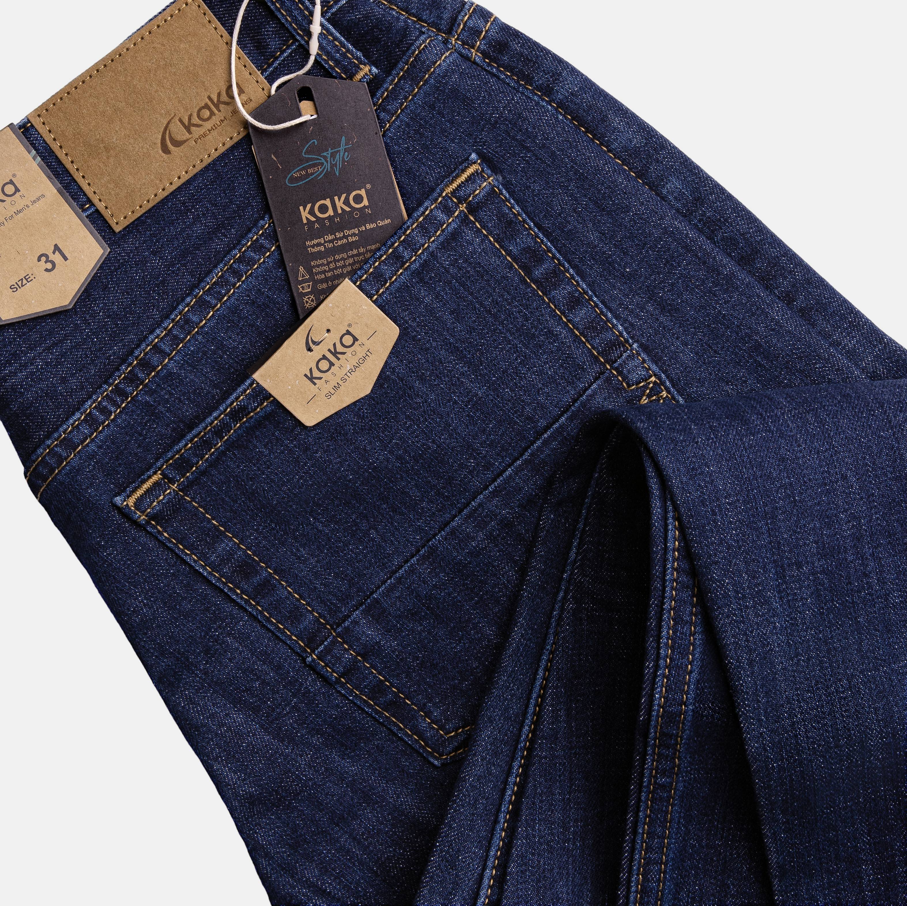Quần Jeans Nam Cao Cấp J14 - Form Slim Straight - KaKa Fashion_thumbnail_7