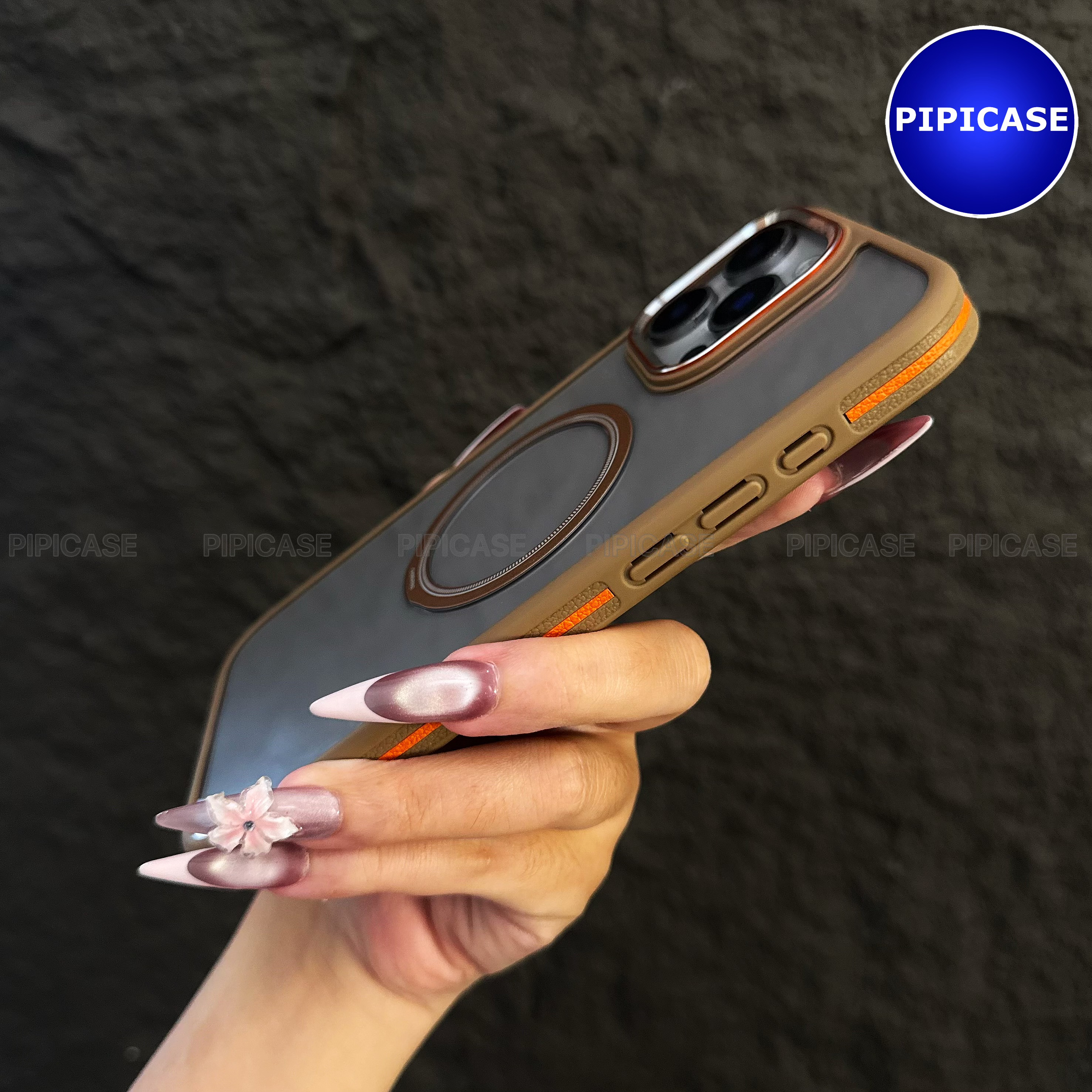 Ốp Lưng iPhone 16 Pro Max - Wigu - Nâu_thumbnail_7