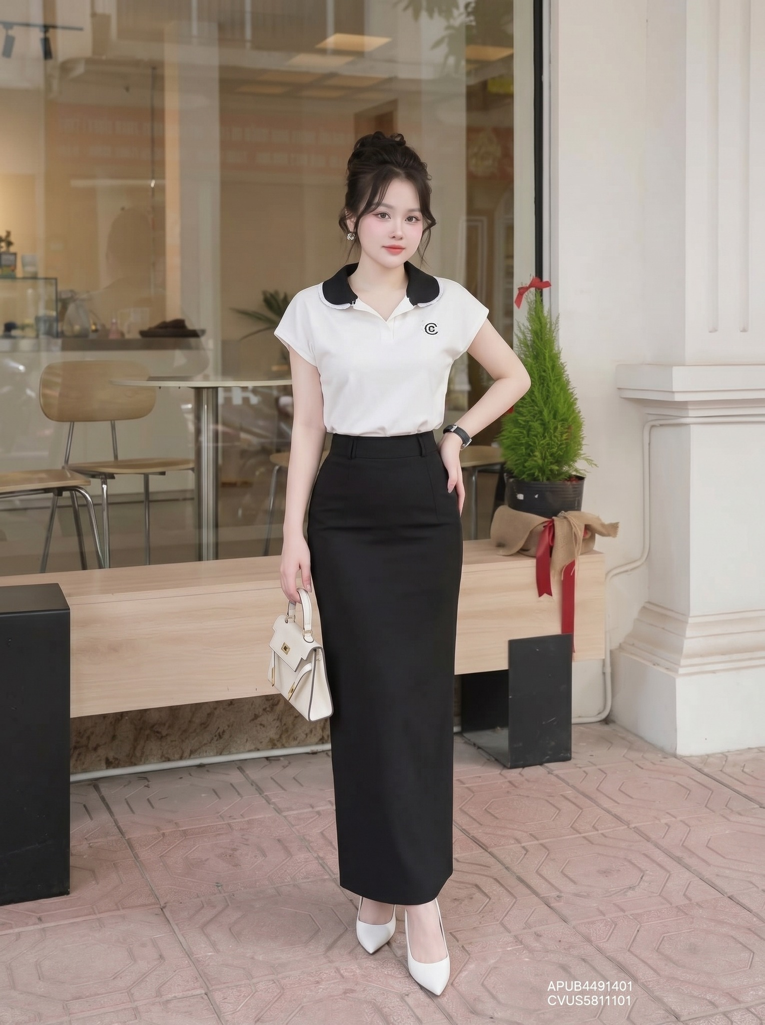 Chân Váy Nữ Dáng Suông bút chì PH.229 (B) (1451)