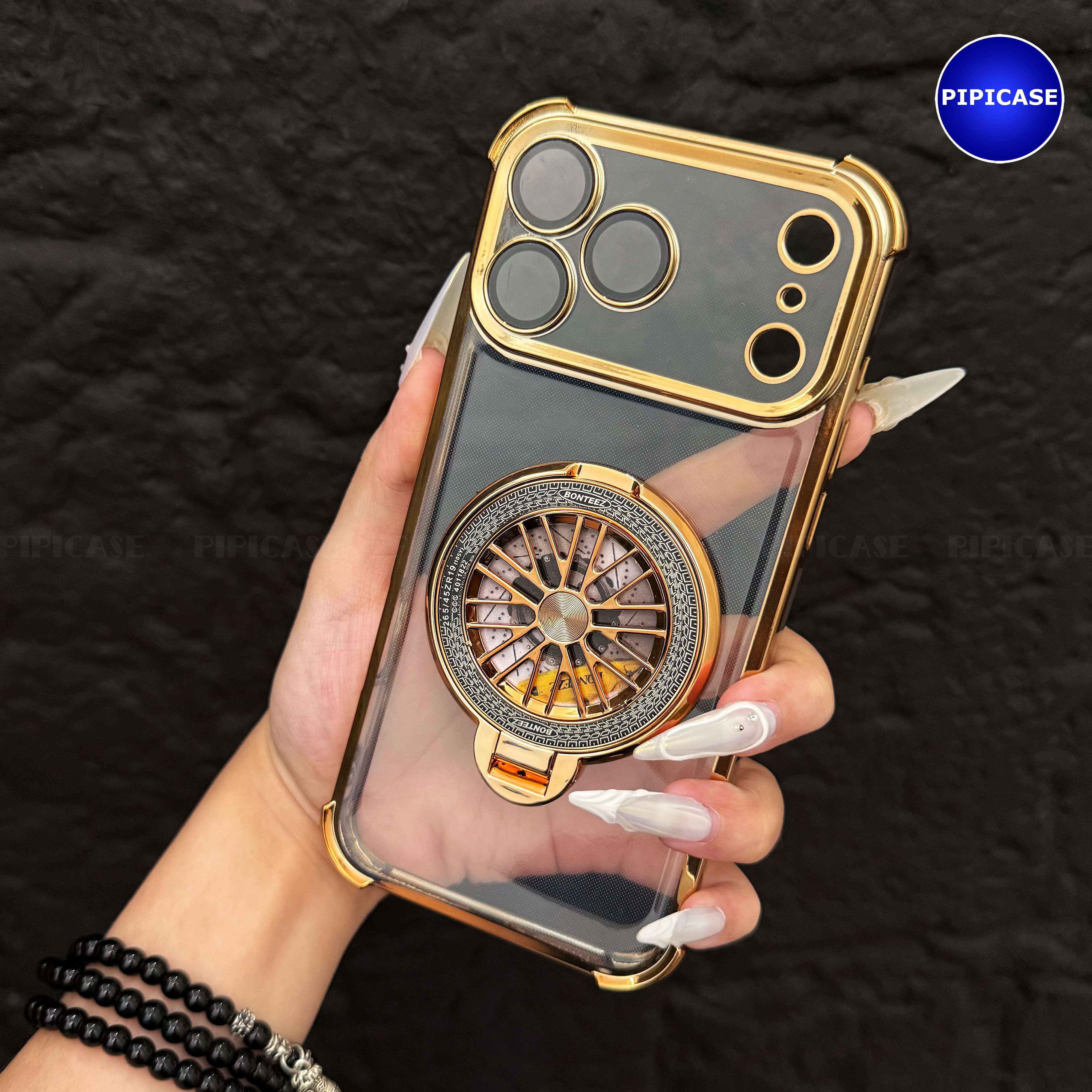 Ốp Lưng iPhone 17 Pro Max - AB - Vàng