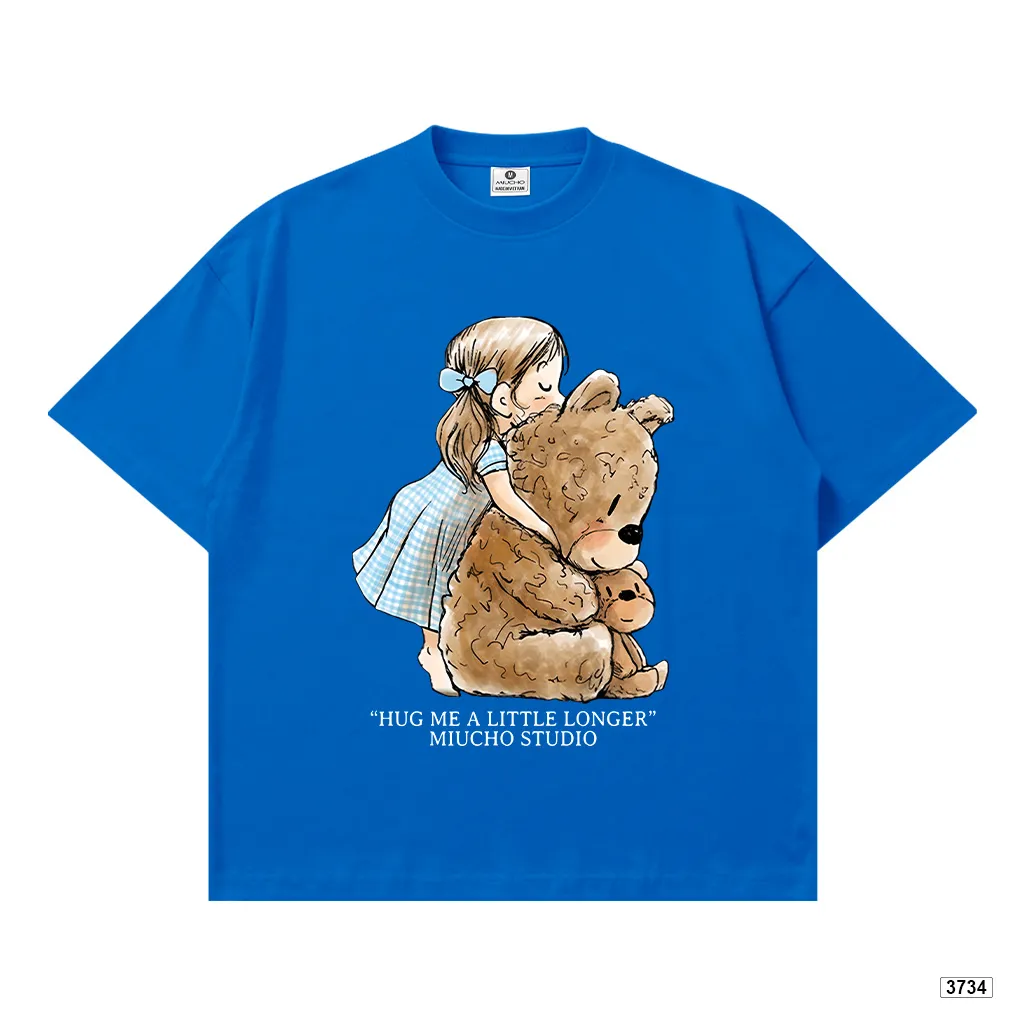 Áo thun boxy nữ phong cách dễ thương hoạt hình gấu Miucho 3734_thumbnail_16