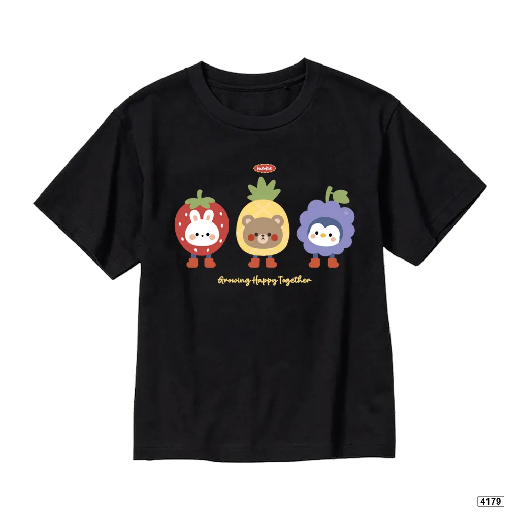 Áo thun bé trai bé gái trái cây mix thú cưng Kado 4179_thumbnail_8