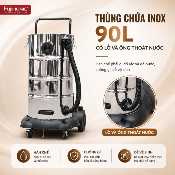 Máy hút bụi công nghiệp Fujihome VC90N_thumbnail_4