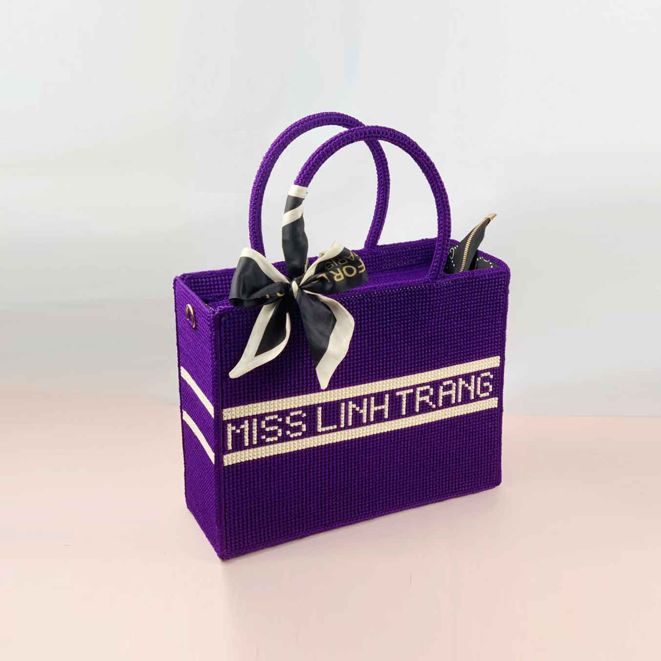 Túi Tote Handmade họa tiết Trơn_thumbnail_37