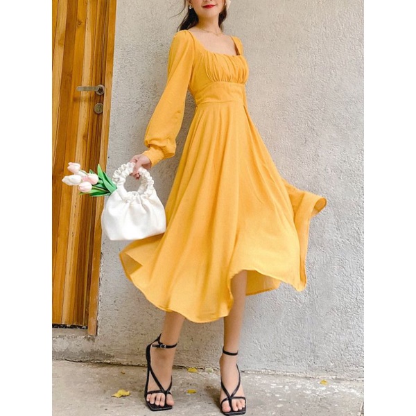 Plain Dress Long Sleeve_thumbnail_3