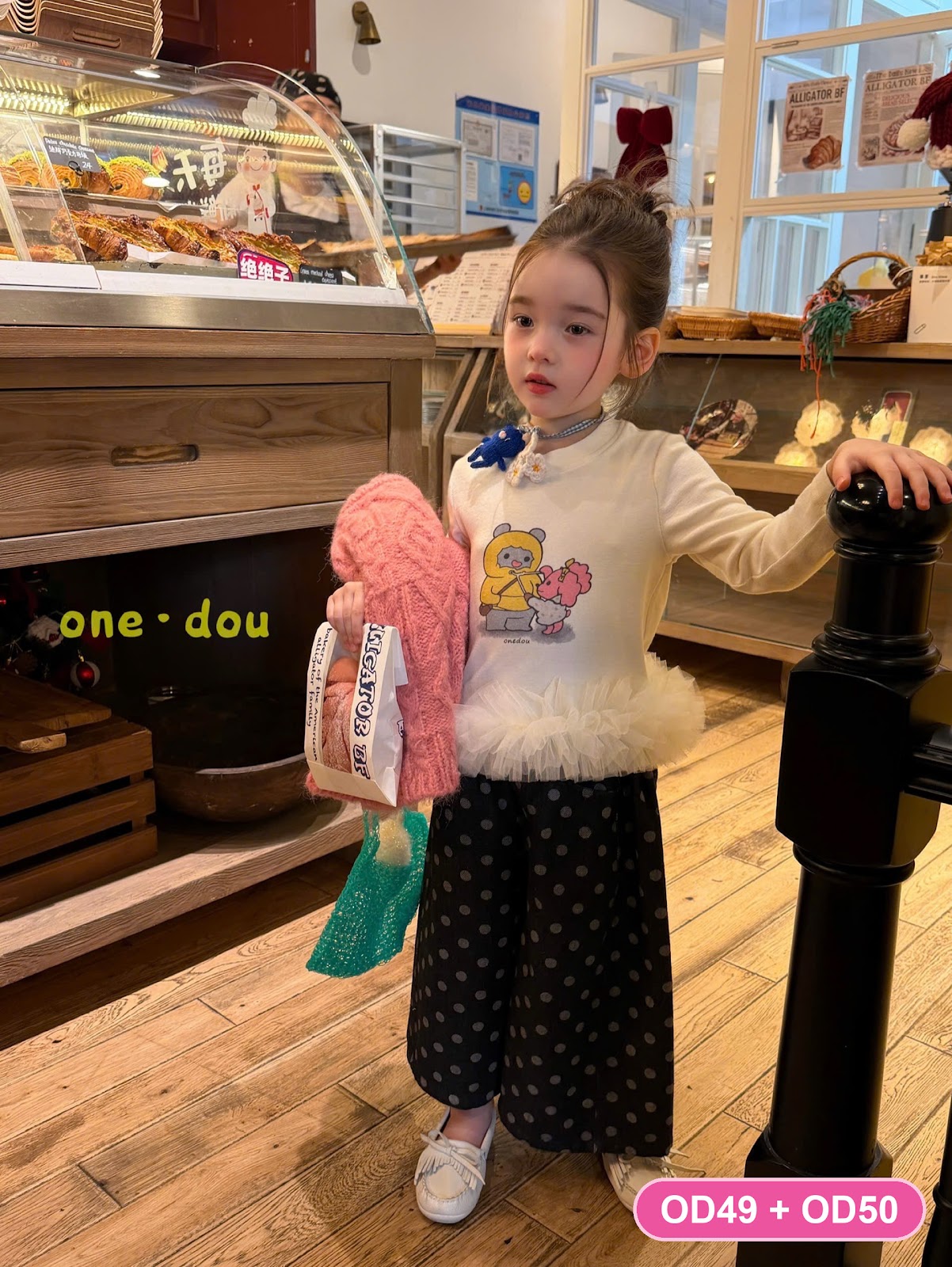 OD49 - Áo dài tay hãng One Dou | Sz 90-130 | 6640
