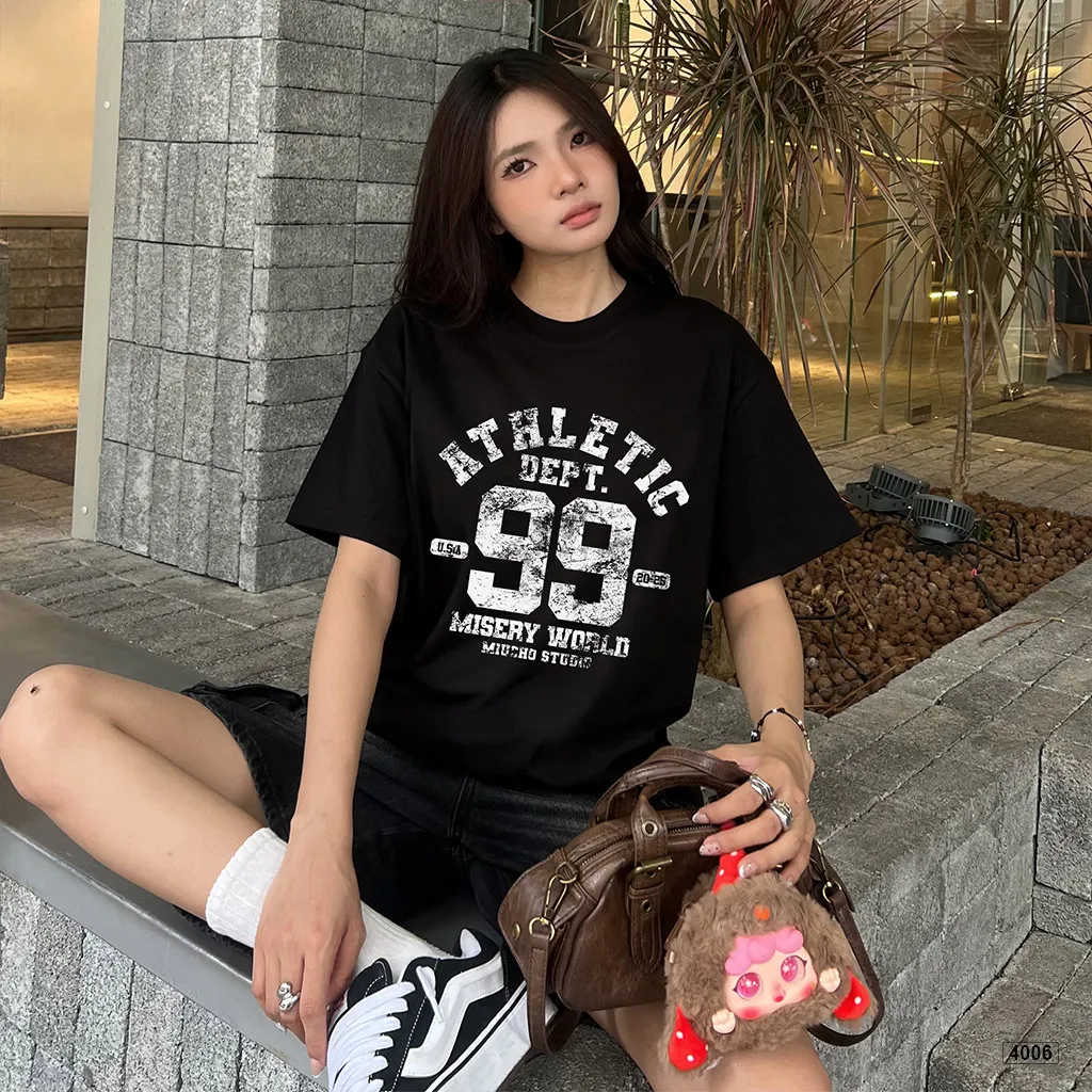 Áo thun boxy nam nữ Street wear Miucho 4006_thumbnail_4