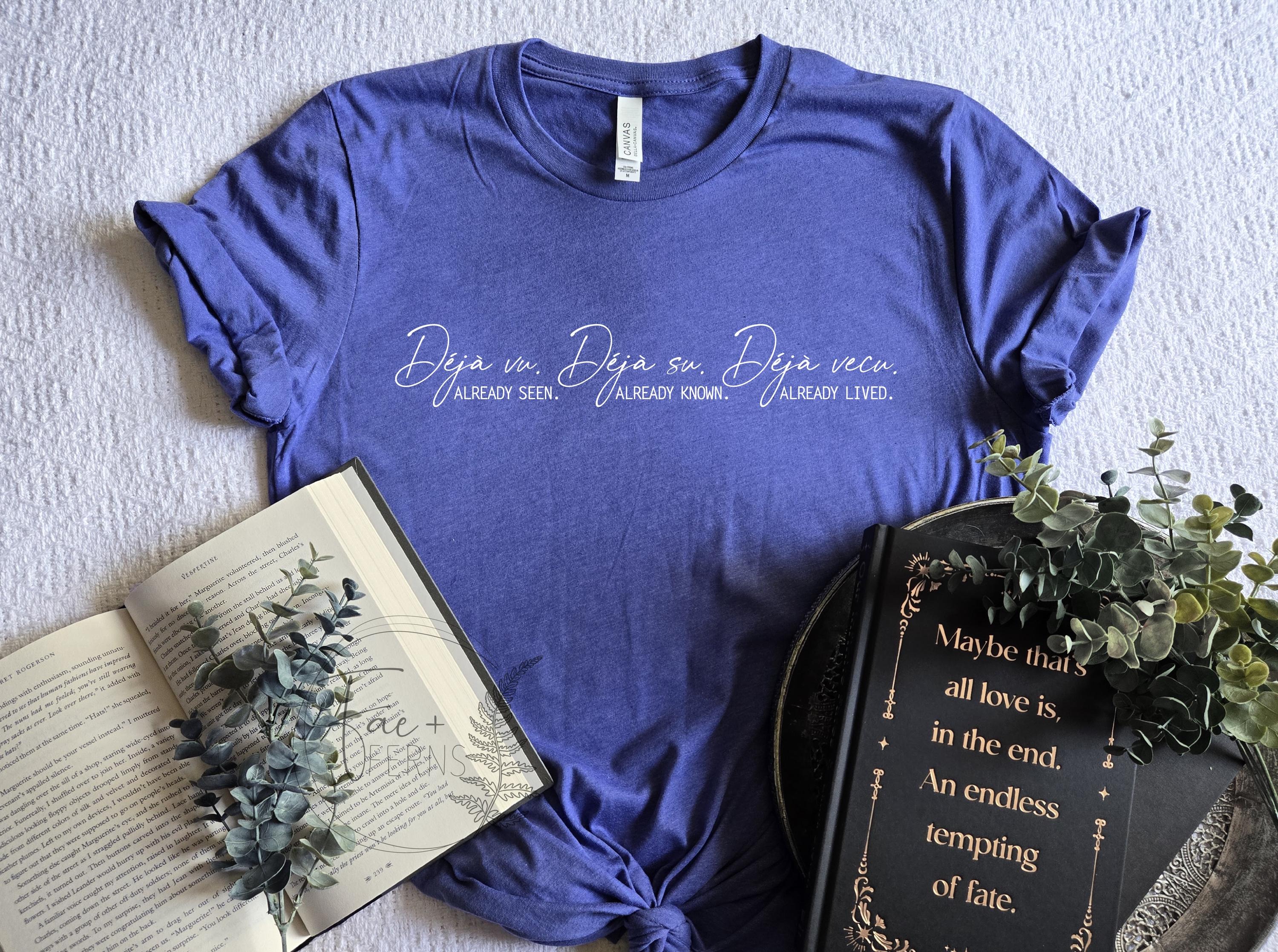 Already Lived | Book Lovers T-Shirt DEJAVU