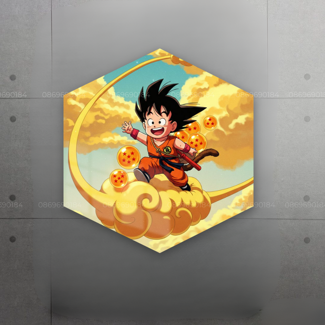 7 viên ngọc rồng - Dragon ball - Tranh Tràn Viền Lục Giác