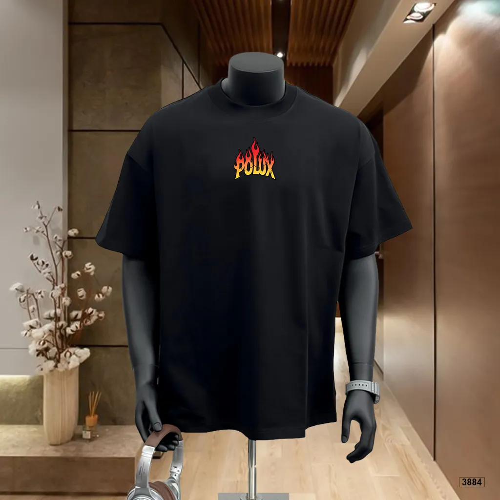 Áo thun nam form rộng phong cách đường phố Polux 3884_thumbnail_2