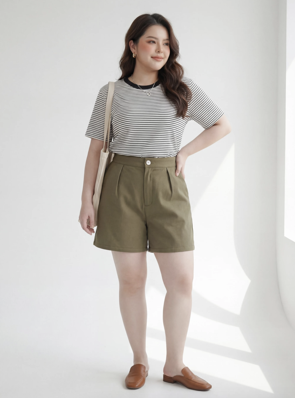 Quần Short Kaki Lưng Thun Bigsize Cayson._thumbnail_2
