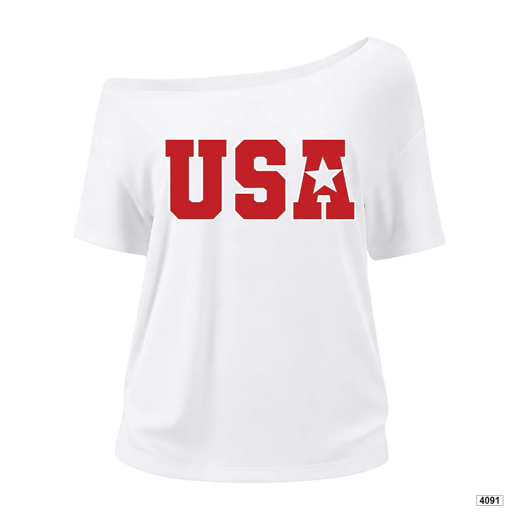 Áo thun nữ form rộng lệch vai street wear style Miucho 4091_thumbnail_0