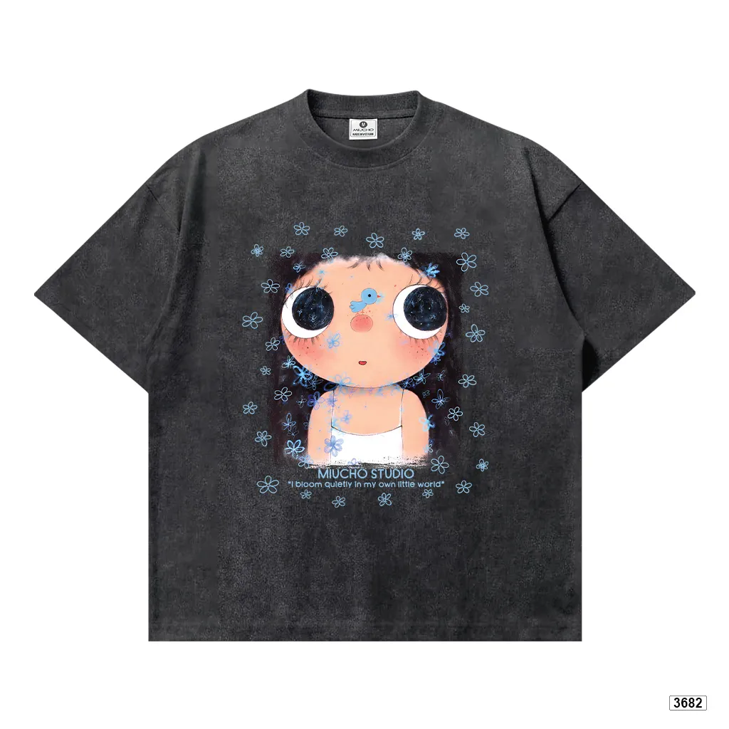 Áo thun nữ form boxy hoạt hình dễ thương Miucho 3682_thumbnail_0