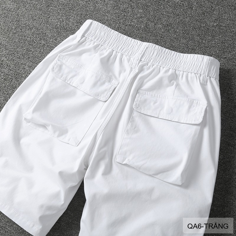 QA6 - Quần short nam dáng rộng phong cách Hàn Quốc, chất cotton thoáng mát, ống đứng, 5 tấc, có túi kéo_thumbnail_11