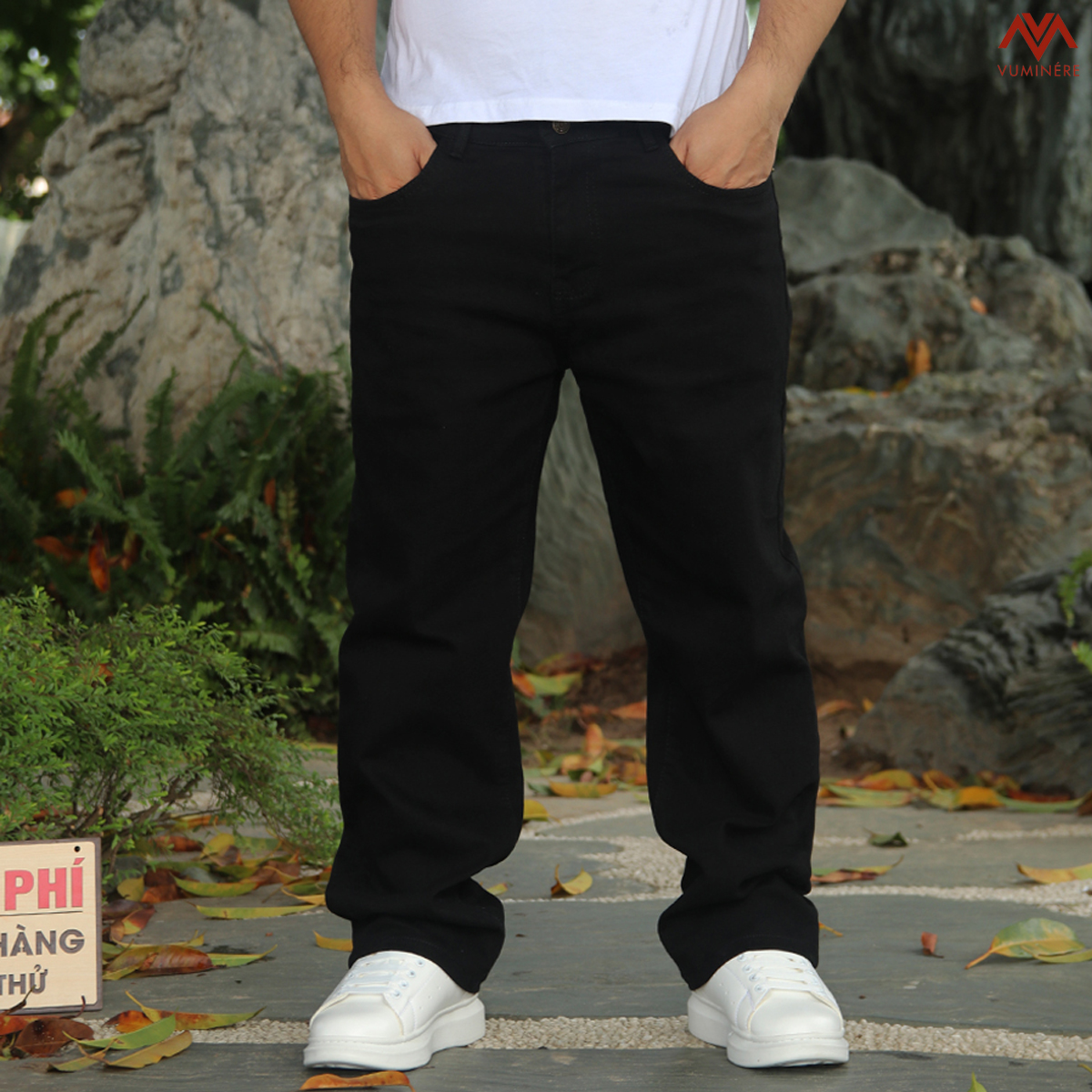 Quần Jeans nam VUMINÉRE - Wide Leg Jeans Form suông ống rộng_thumbnail_2