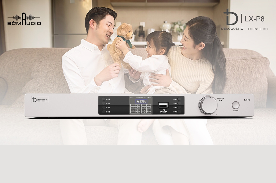 Quản Lý Nguồn DBACOUSTIC LX-P8