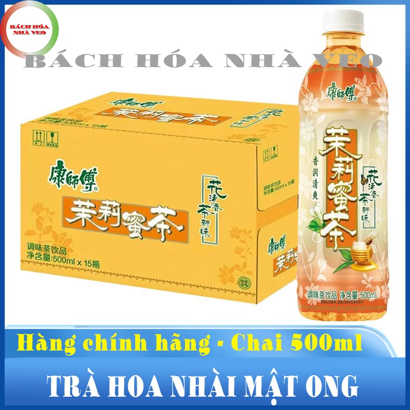 [Thùng 15 Chai] nước lê, đào, đài loan các vị, Loại 500ml, hiệu khang sư phụ, hàng chuẩn_thumbnail_1