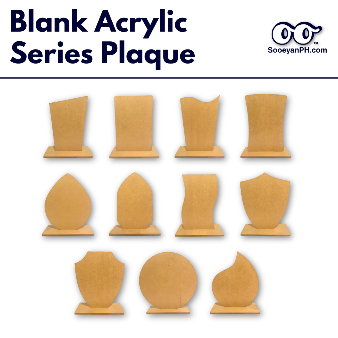 Blank Acrylic Series Plaque