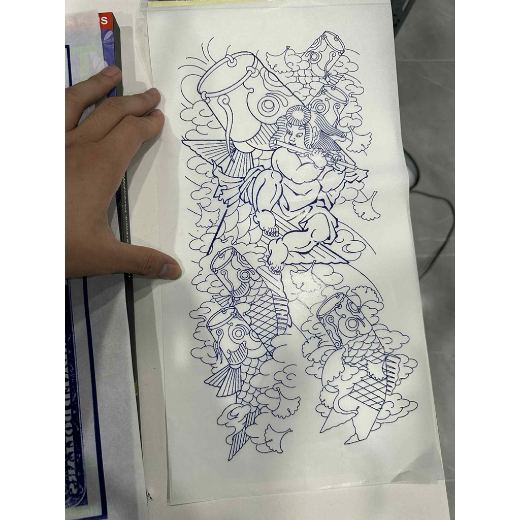 Giấy than PORTRAIT khổ dài (216 x 420mm) (A4+) - Giấy than nhiệt 4 lớp - Lẻ tờ_thumbnail_4