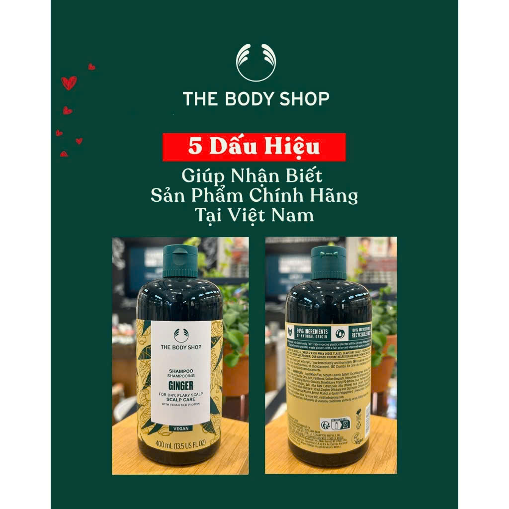 Dầu Gội Gừng The Body Shop