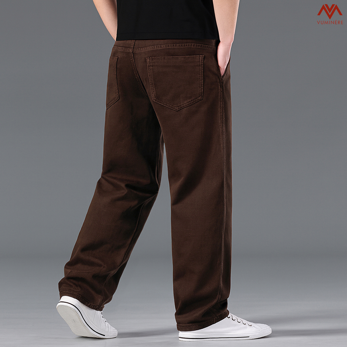 Quần Jeans nam dáng suông rộng ( GP2 )