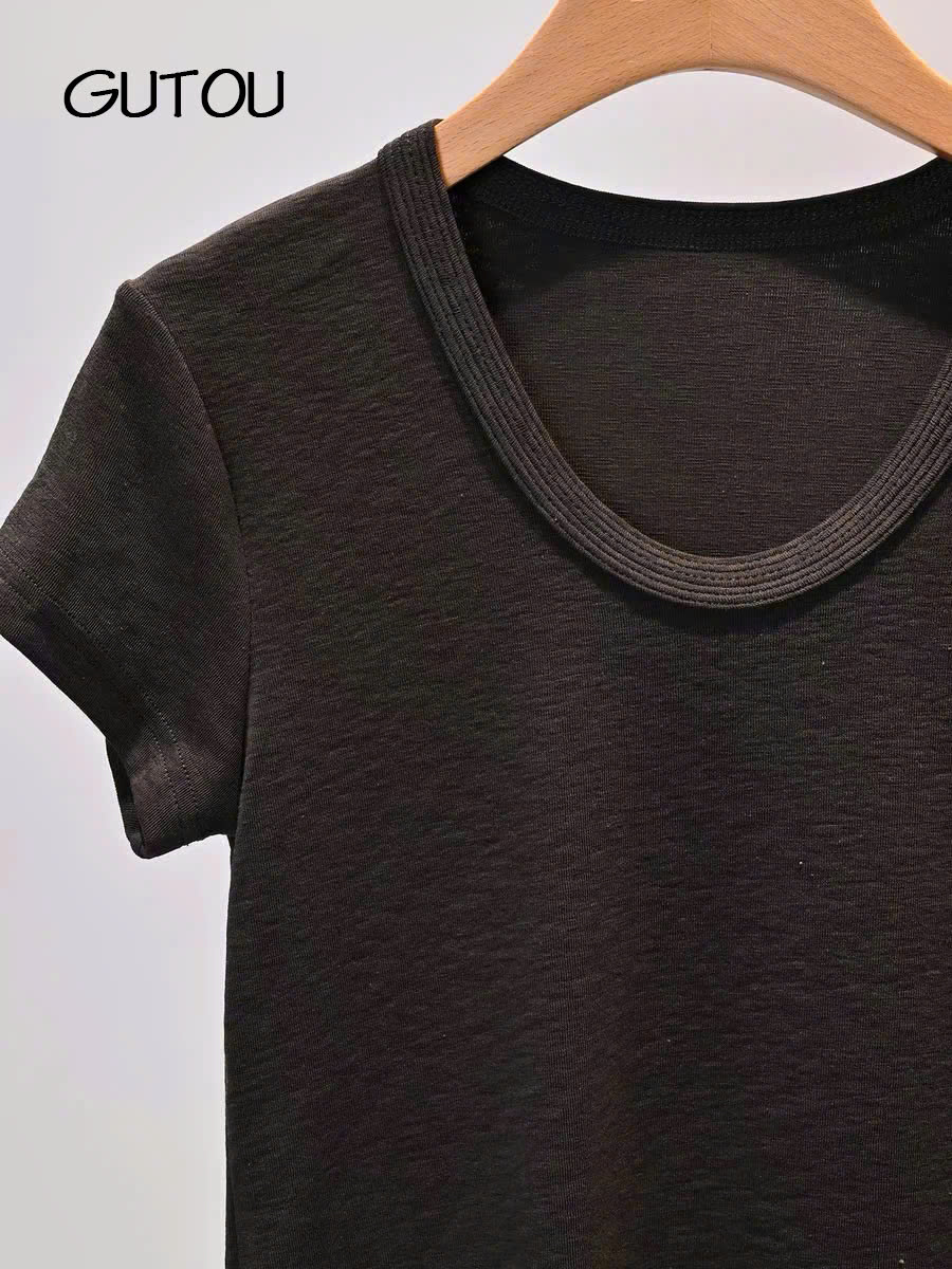 [ GUTOU ] Áo Thun Ôm Body Ivy Tee_thumbnail_8