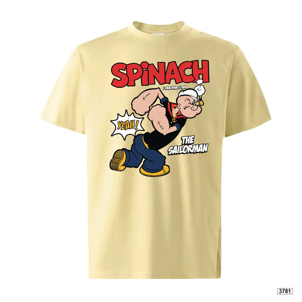 Áo thun Popeyes Spinach basic street style cool ngầu dễ phối TeePrint 3781_thumbnail_0