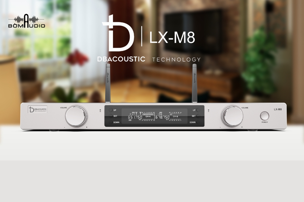 Micro Không Dây DBACOUSTIC LX-M8