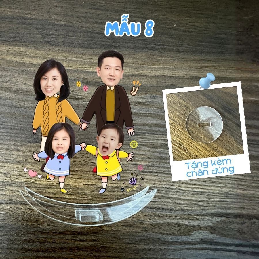 Standee lắc lư ghép chibi Tết, Áo dài_thumbnail_12